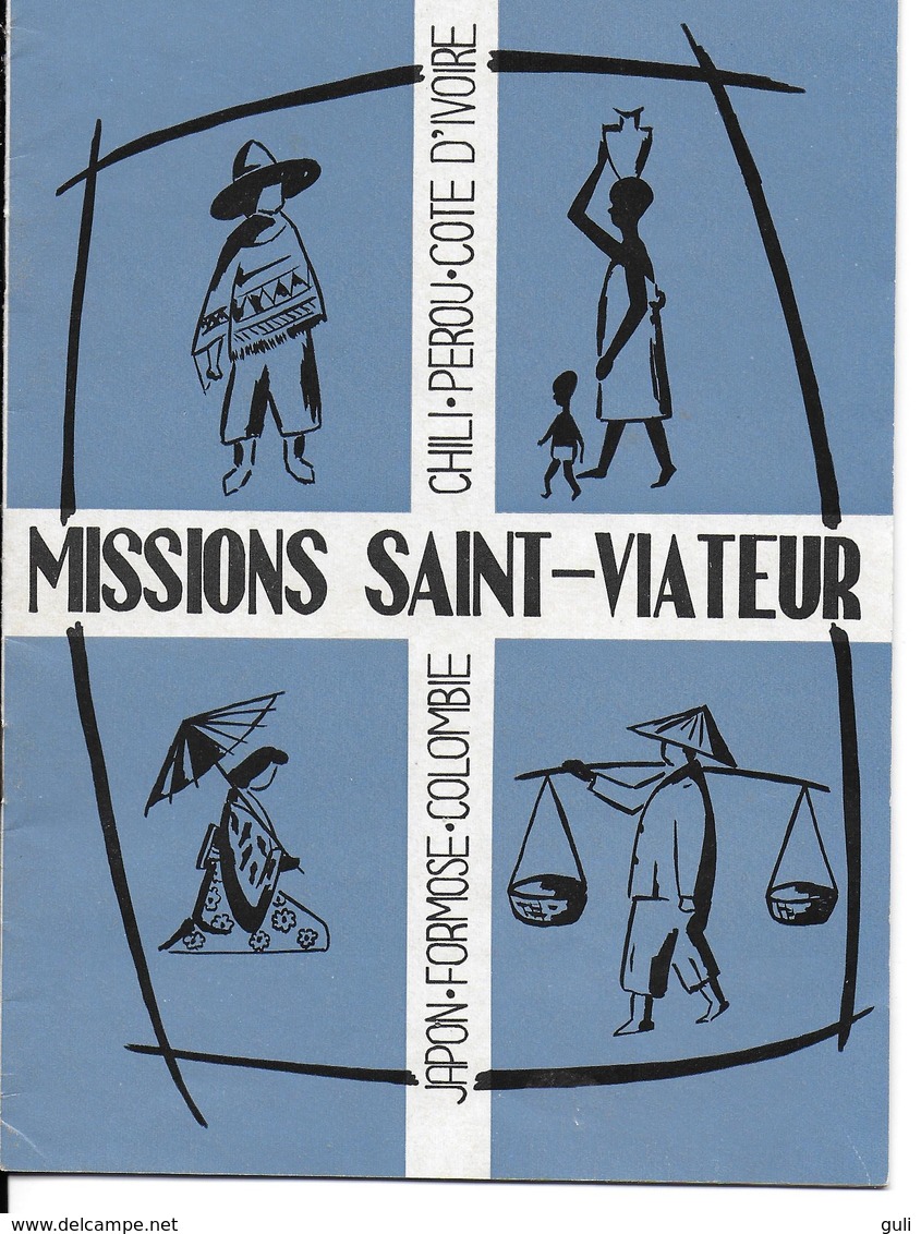 RELIGION Bulletin Bimestriel MISSIONS SAINT-VIATEUR Par Les Clercs De Saint-Viateur N°142 Mars-avril 1965 (livret 23 P.) - Godsdienst