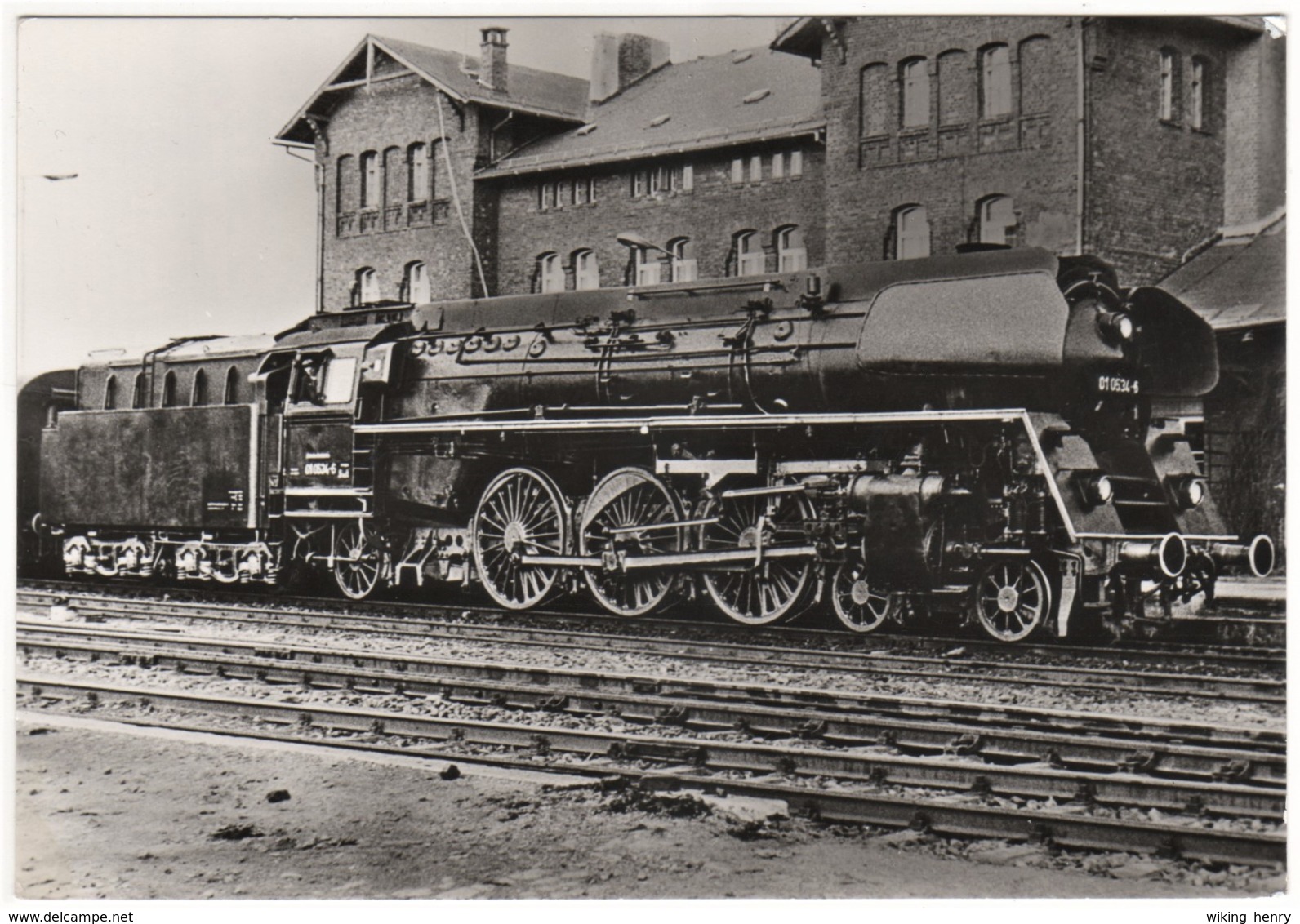 Weida - S/w Dampflokomotive Baureihe 01.5 01 534 Mit E 805 Leipzig - Sonneberg In Weida - Weida