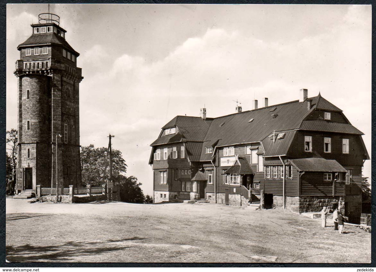 C7402 - Auersberg Bei Johanngeorgenstadt - HO Gaststätte Berghotel - Bild Und Heimat Reichenbach - Johanngeorgenstadt