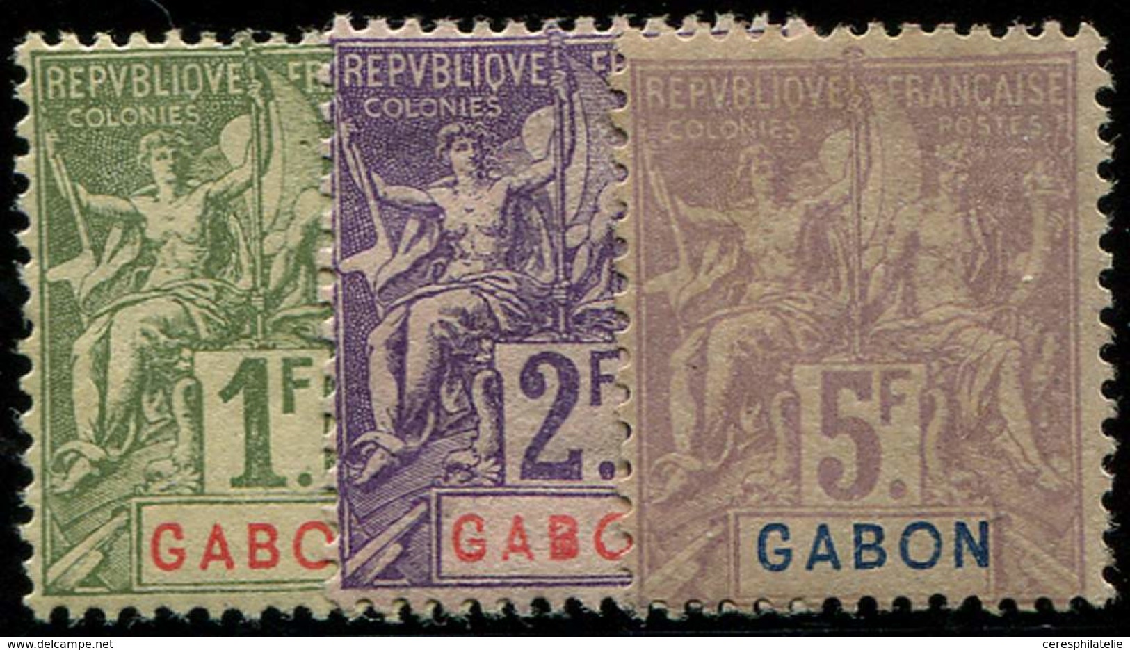 * GABON 16/32 : Type Groupe, TB - Otros & Sin Clasificación