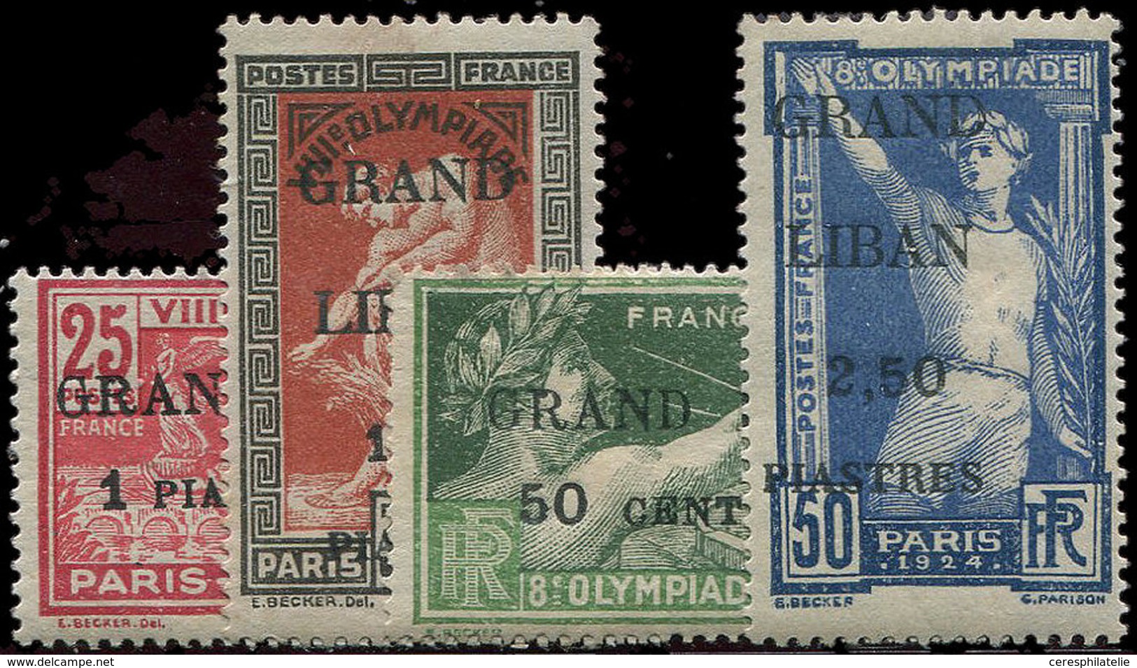 * GRAND LIBAN 18/21 : J.O De Paris, TB - Otros & Sin Clasificación