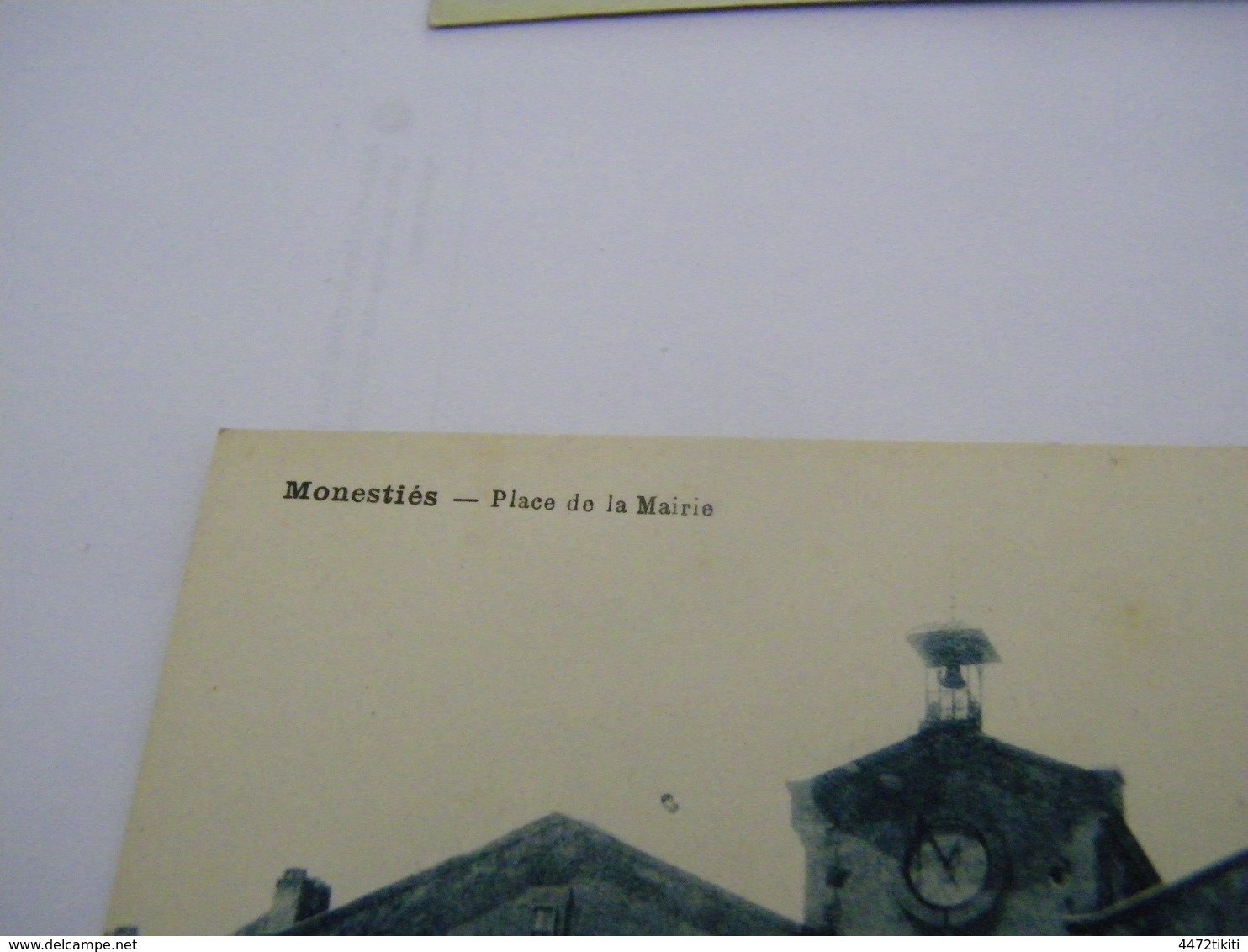 C.P.A.- Monestiés (81) - Place De La Mairie - 1910 - SUP (CM 63) - Monesties