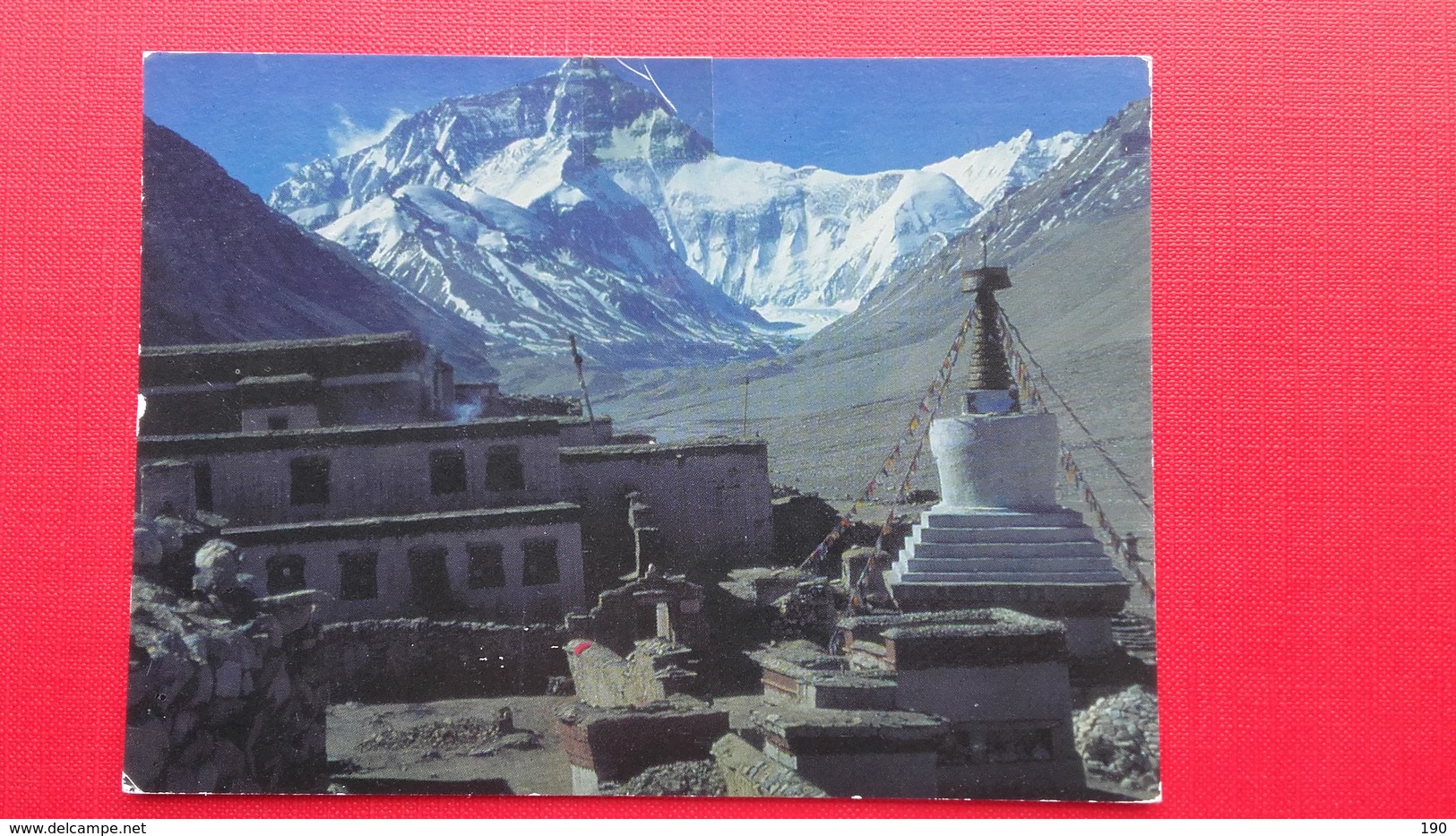 MT.EVEREST 8848 M.Pogled Iz Samostana Rongbuk Monastery.Autographs-Climbing.Foto:VIKI GROSELJ - Tíbet
