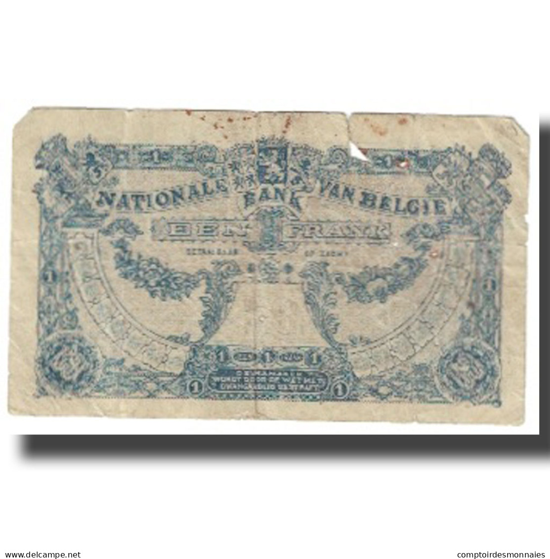 Billet, Belgique, 5 Francs, 1922, 1922-05-19, KM:93, TB - 1 Franc