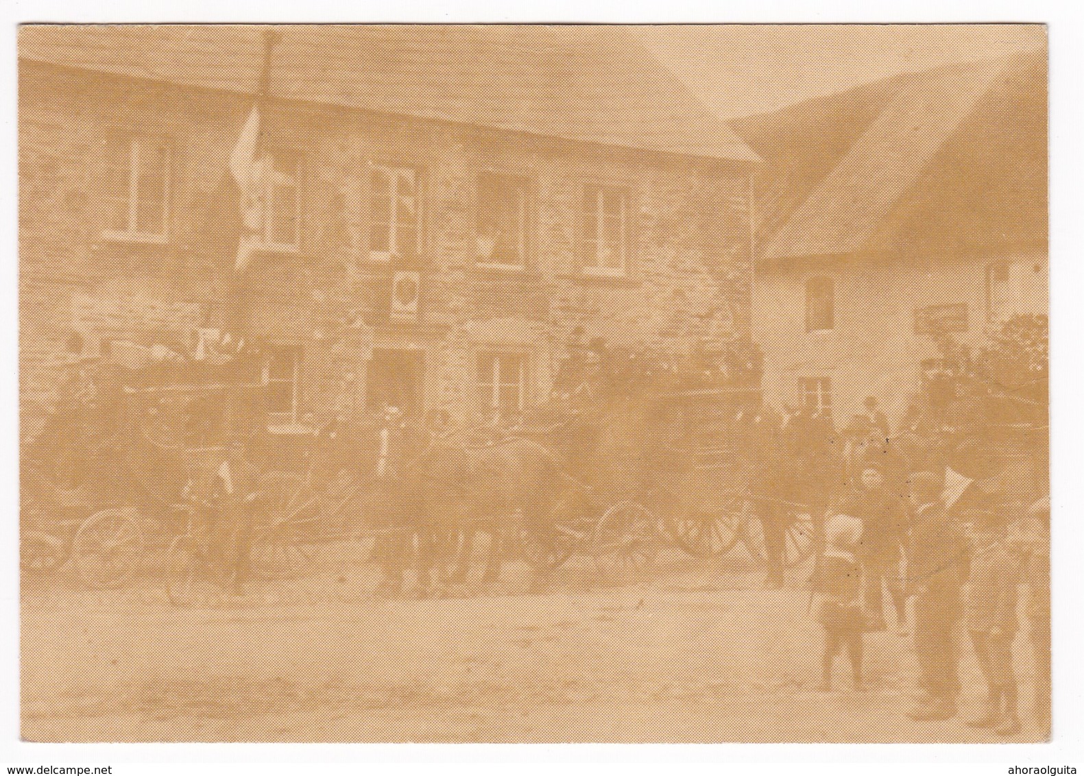 29/855 -- LOSHEIMERGRABEN Cantons De L'Est - Carte Souvenir Du Dernier Départ De La Diligence 1912 - PAR DILIGENCE 1982 - Bullange - Buellingen