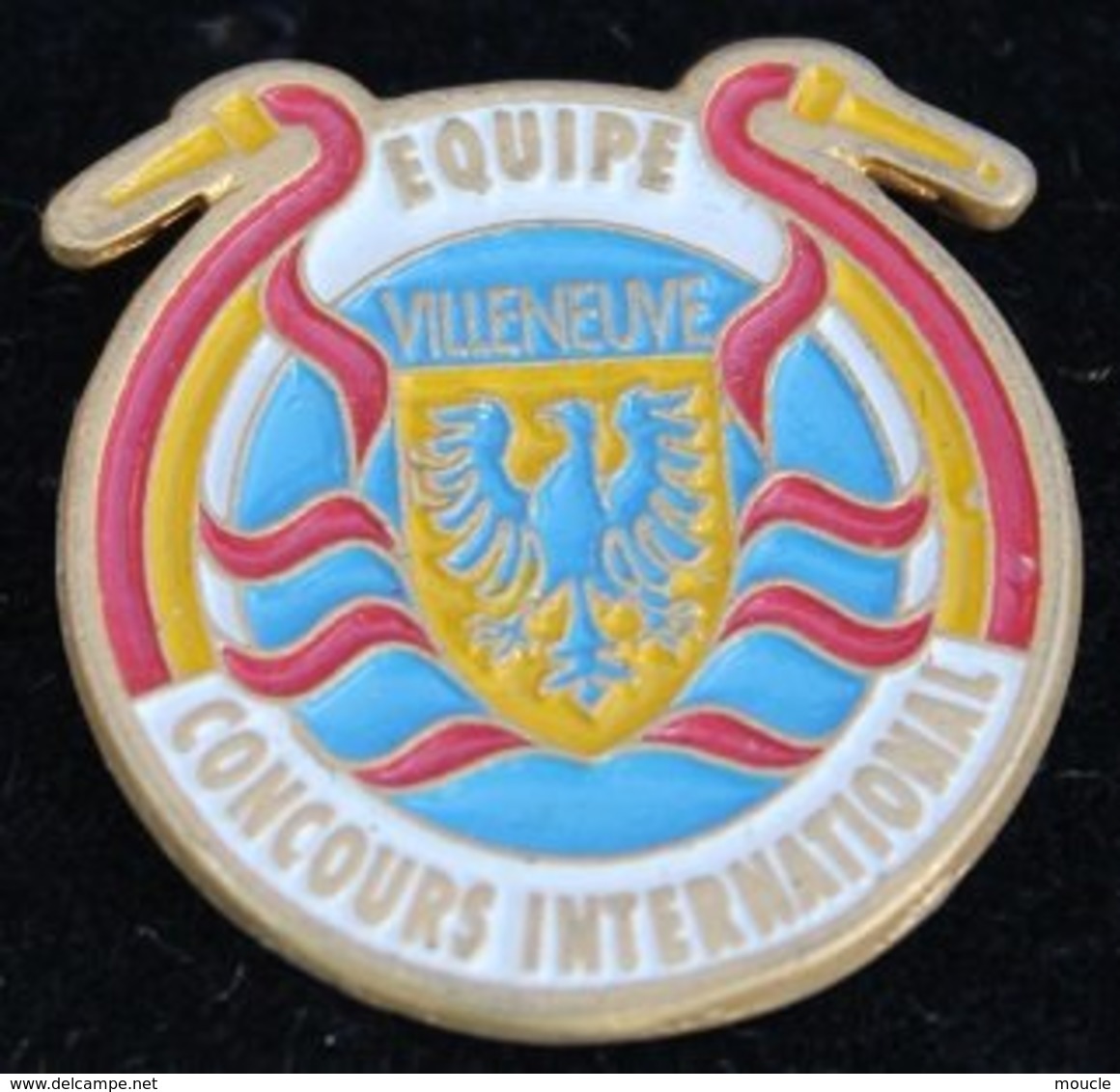 SAPEURS POMPIERS -CONCOURS INTERNATIONNAL - EQUIPE - LANCE - VILLENEUVE - CANTON DE VAUD - SERVICE DU FEU -       (22) - Firemen