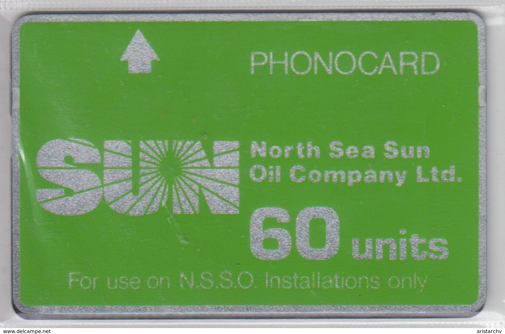 UNITED KINGDOM SUN NORTH SEA SUN OIL COMPANY DRILLING RIG MINT - Piattaforme Petrolifere