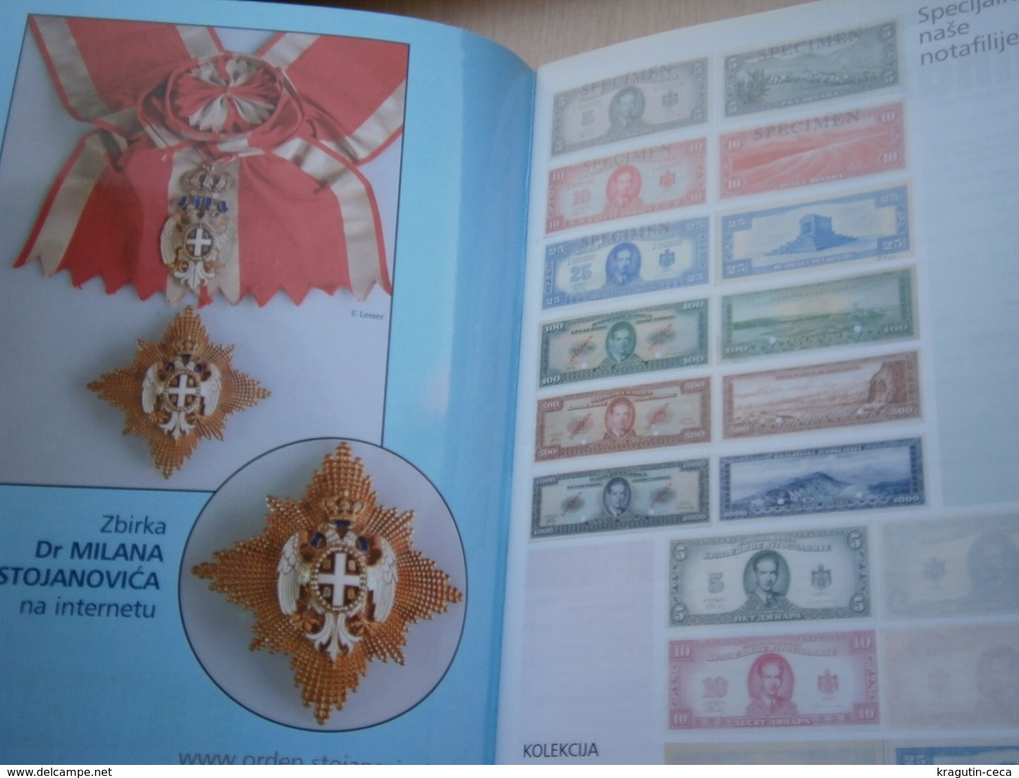 2006 DINAR Serbia Coin Numismatic Magazine Yugoslavia Medal Order SERBIAN Banknote Money ANTIQUE GREECE Illyria MEDIEVAL - Autres & Non Classés