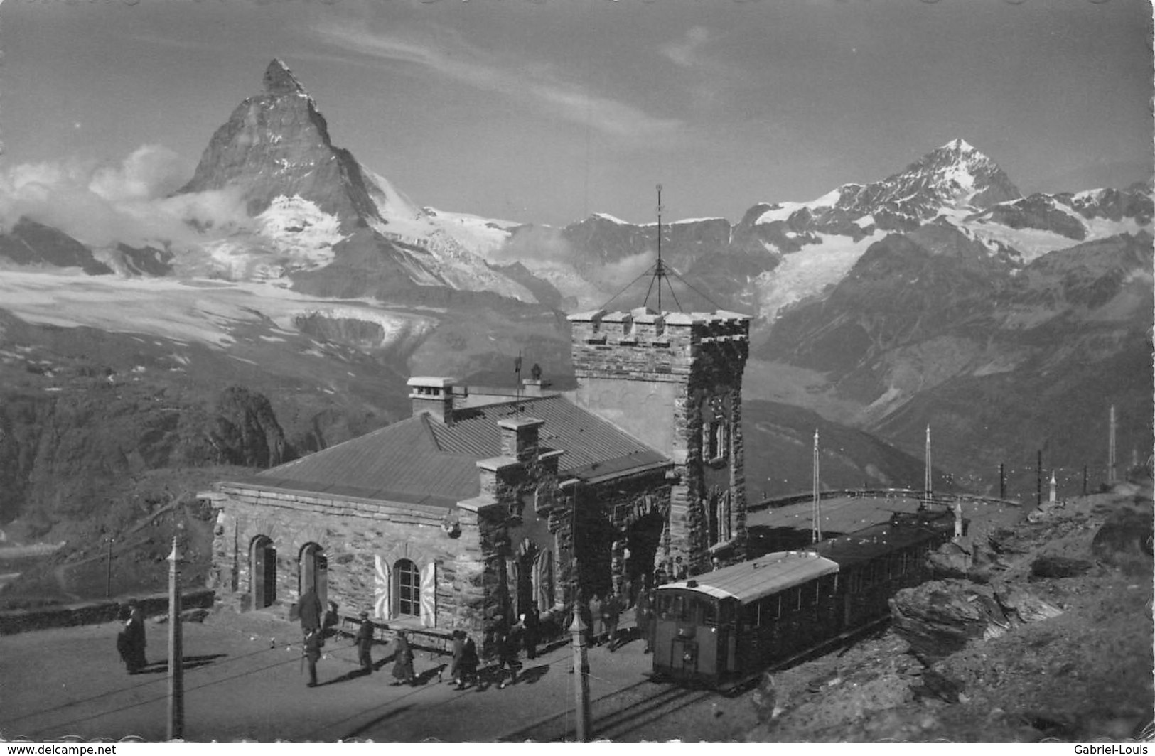 Zermatt Station Gornergrat Matterhorn - Dt. Blanche - Zermatt