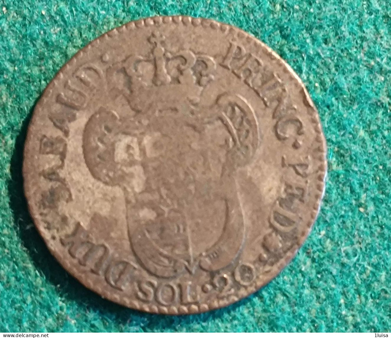 2 Soldi 1795 - Piemonte-Sardinië- Italiaanse Savoie