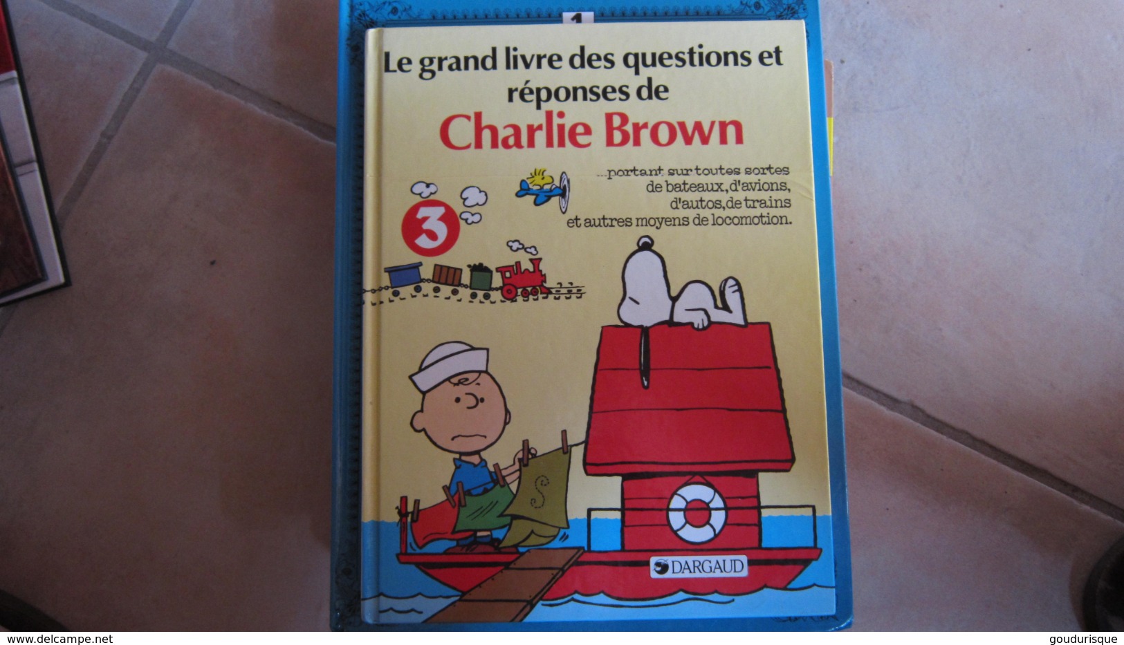 EO LE GRAND LIVRE DES QUESTIONS ET REPONSES DE CHARLIE BROWN  T3 DARGAUD - Peanuts