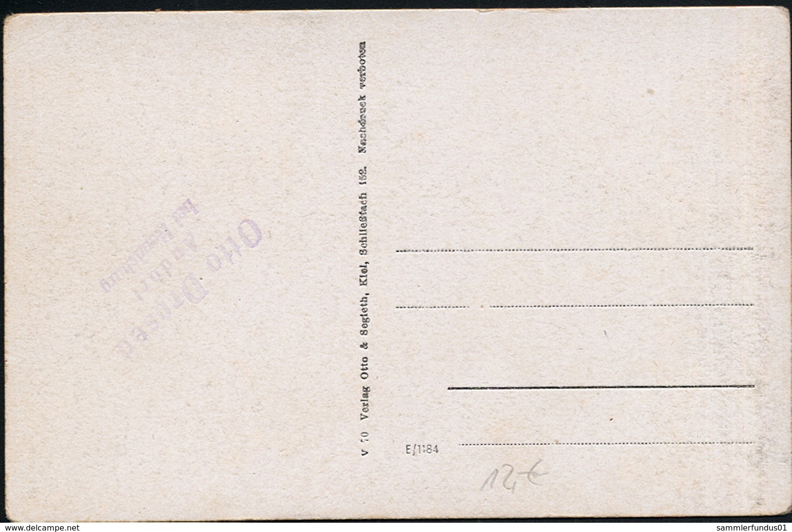 AK/CP Schacht Audorf Osterrönfeld  Rendsburg   Straße   Ungel./uncirc. Ca 1940   Erhaltung /Cond.  2 / 2-   Nr. 00854 - Rendsburg