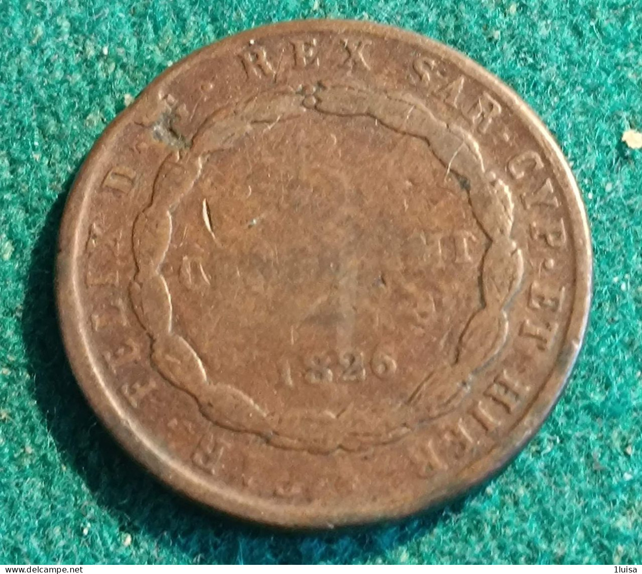 5 Centesimi 1826 - Piemonte-Sardinië- Italiaanse Savoie