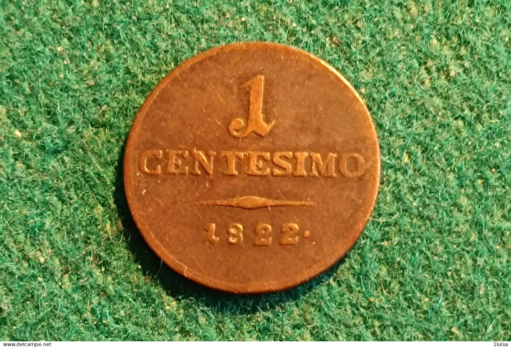 Lombardo Veneto 1 Centesimo 1822 - Lombardie-Vénétie