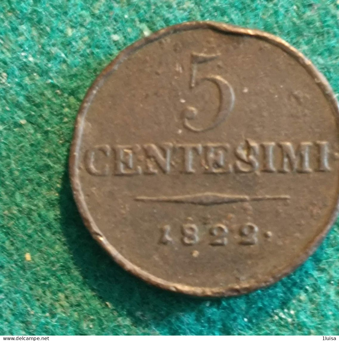 Lombardo Veneto 5 Centesimi 1822 - Lombardie-Vénétie