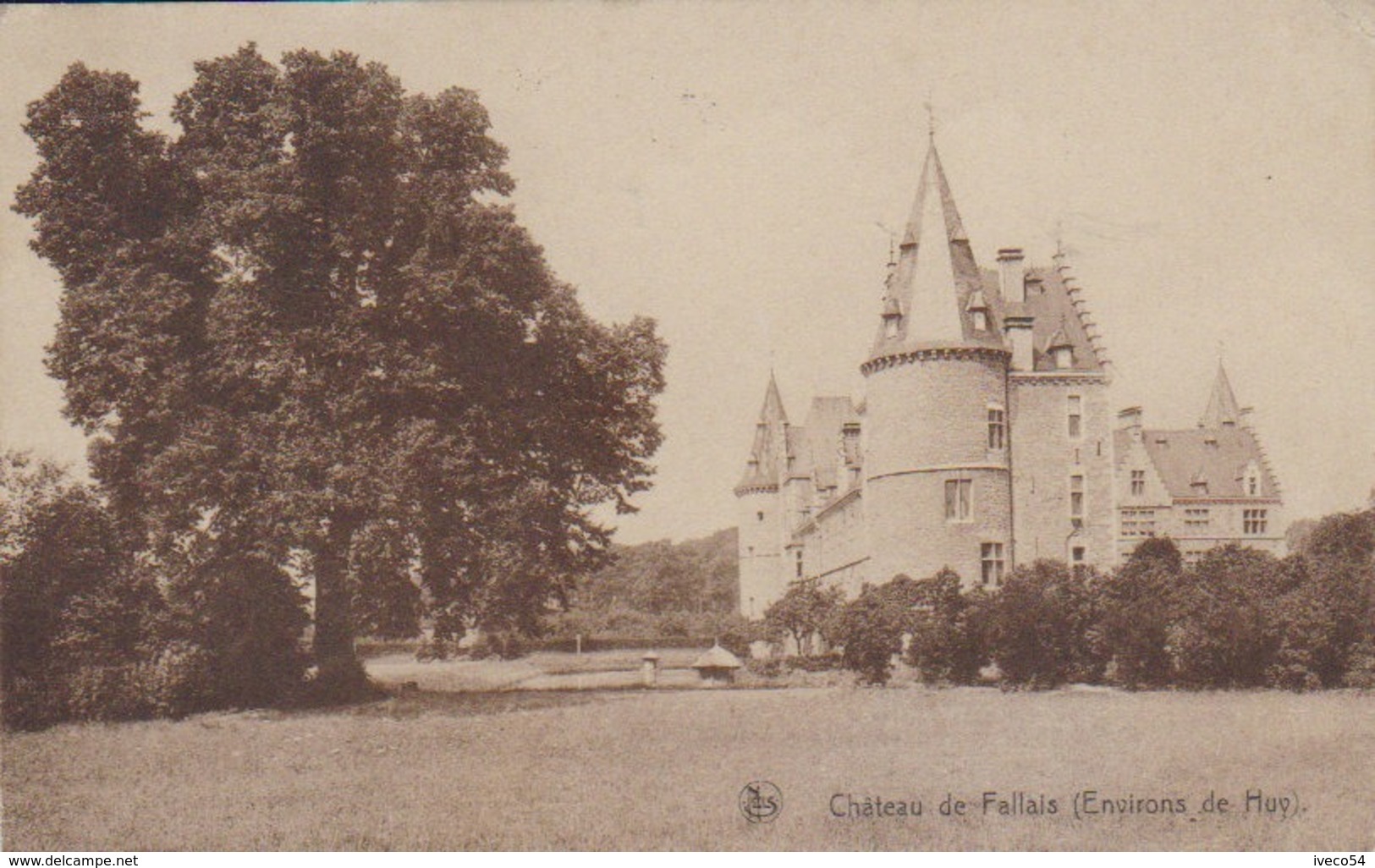 1936  Braives  " Château De Fallais  " ( Vers Baalan ) - Braives