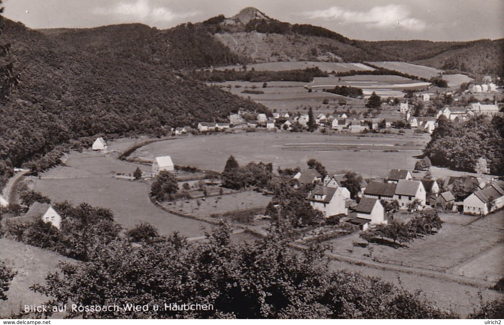 AK Blick Auf Rossbach-Wied Und Häubchen - 1955  (43315) - Neuwied