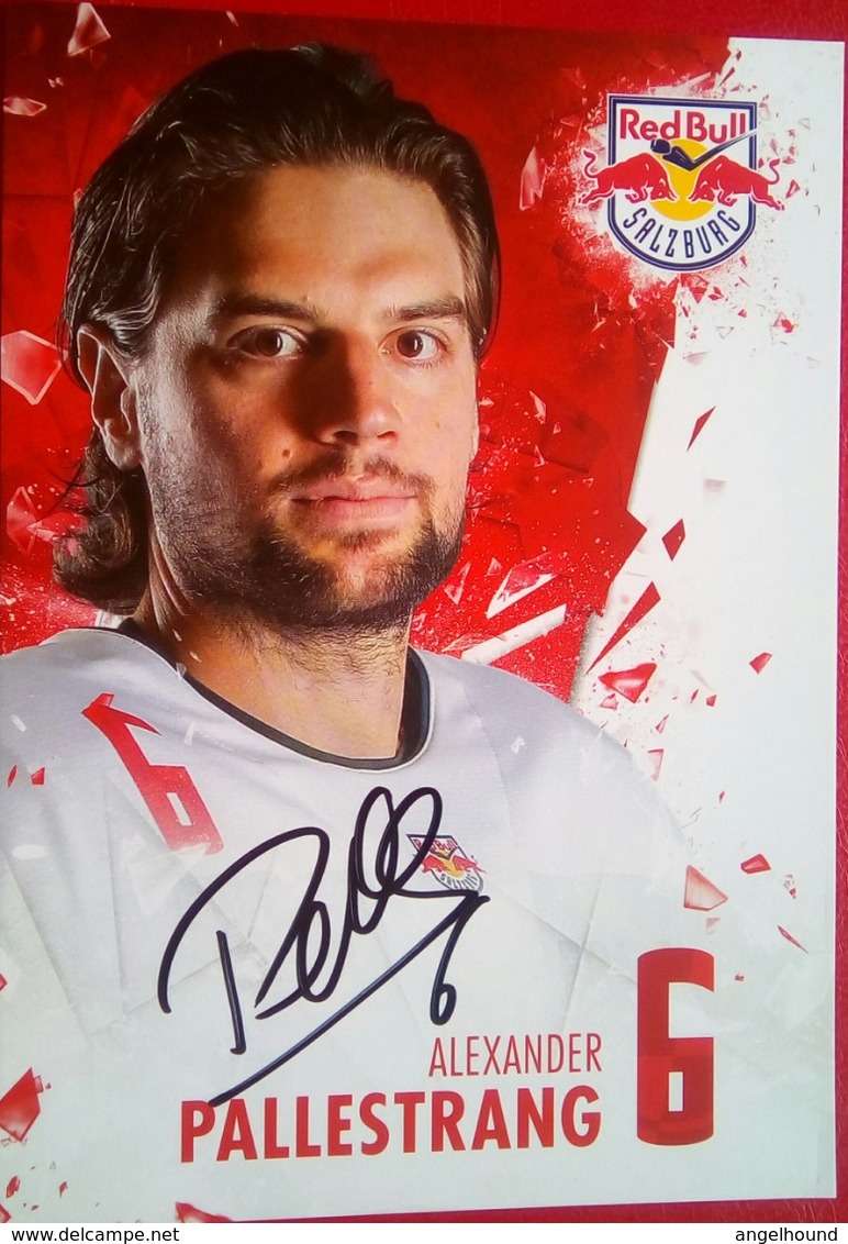 Red Bull  Alexander Pallestrang - Autographes