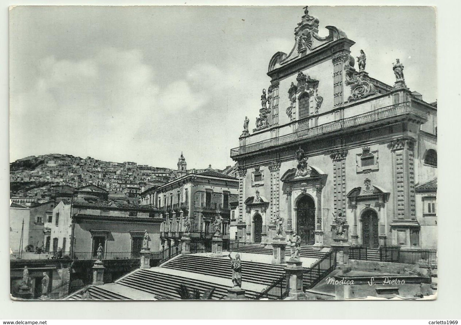 MODICA - ST. PETER CHURCH VIAGGIATA   FG - Ragusa