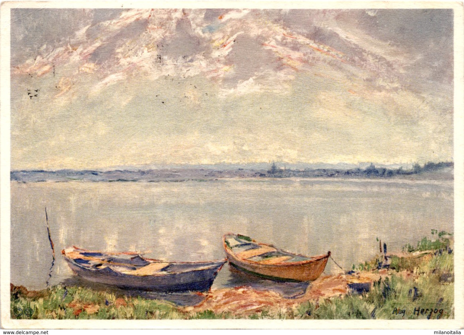 Am Bodensee Bei Ermatingen (2219) * 18. 7. 1936 - Ermatingen