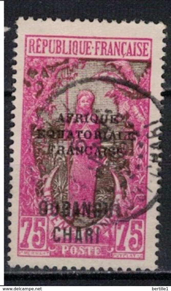 OUBANGUI               N°     YVERT   58   ( 4 )        OBLITERE       ( Ob  5/30 ) - Used Stamps