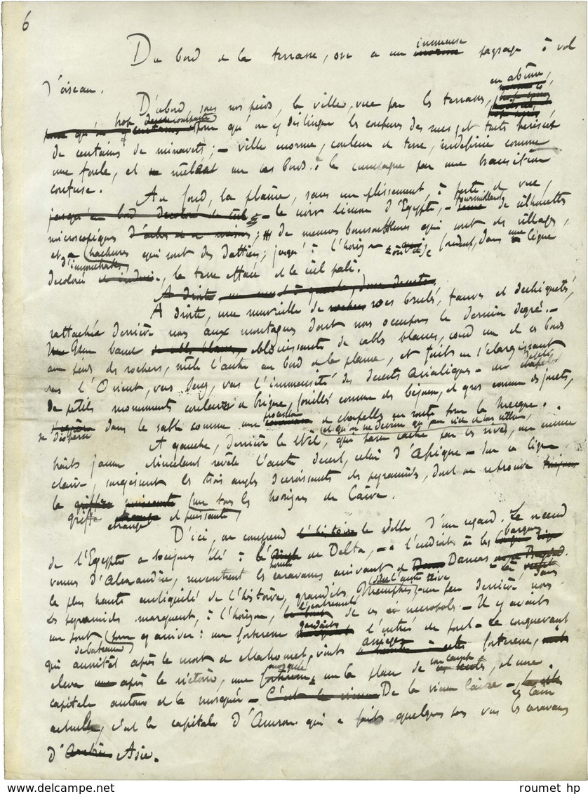 PELLETAN Camille (1846-1915), Historien, Journaliste Et Homme Politique. -/- LE CAIRE. - Autres & Non Classés