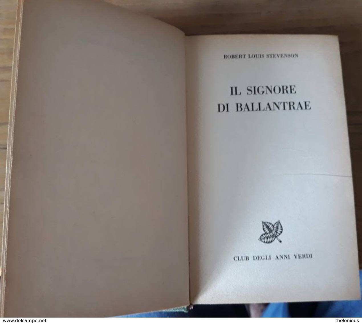 # ROBERT LOUIS STEVENSON - IL SIGNORE DI BALLANTRAE - GINO DEL DUCA, LE EDIZIONI MONDIALI, 1964 - Grote Schrijvers