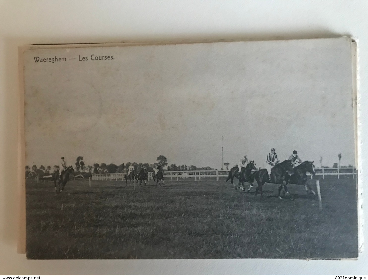 Waregem - Waereghem - Les Courses - Gelopen 1908 - Waregem