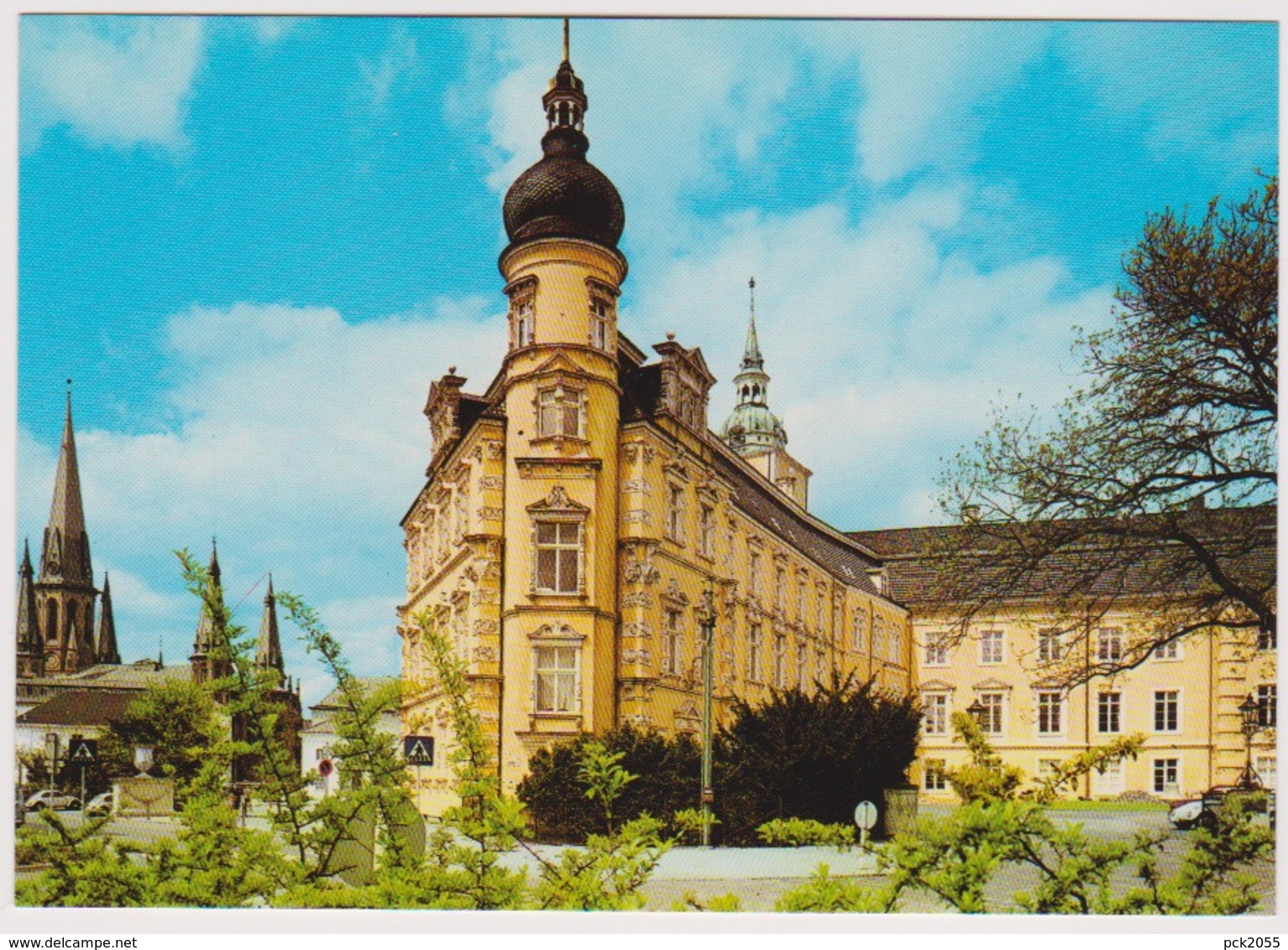 Oldenburg Schloß Und Lambertikirche Ungelaufen AK60 - Oldenburg