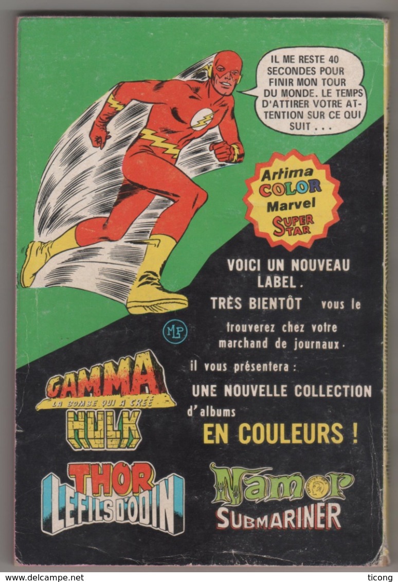 BD FLASH NUMERO 41 DE 1979 - FLASH AU 1000 VISAGES, GREEN LANTERN DUEL SPATIAL ( LIVRE EN BON ETAT ) VOIR LES SCANNERS - Flash