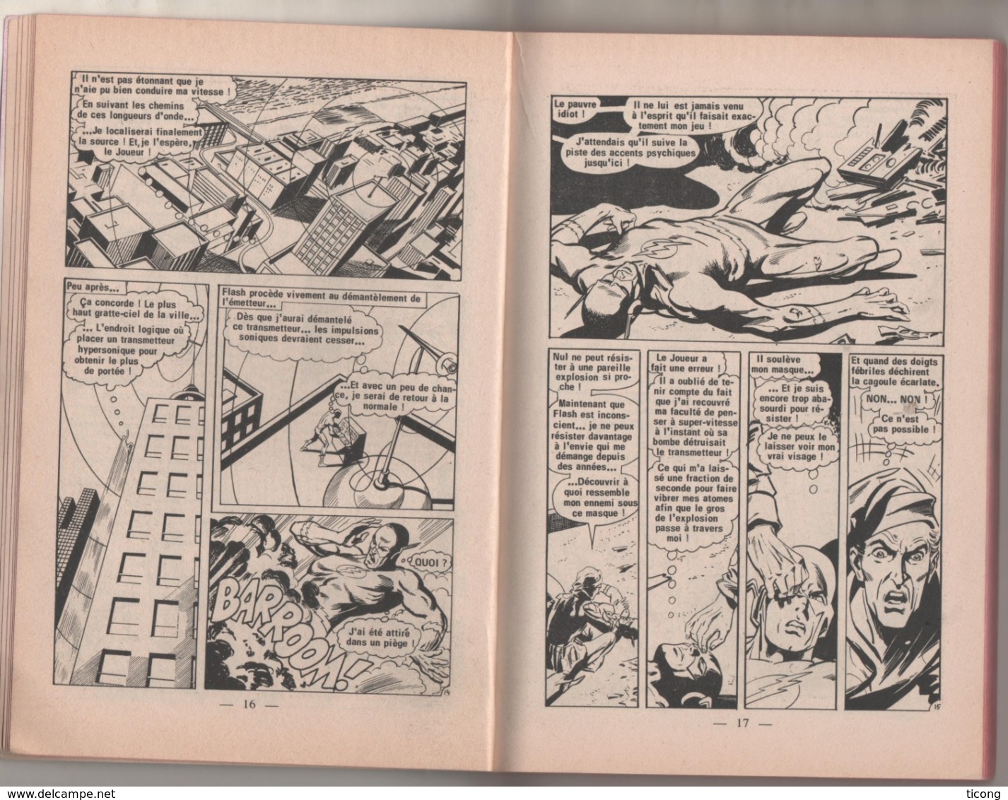 BD FLASH NUMERO 41 DE 1979 - FLASH AU 1000 VISAGES, GREEN LANTERN DUEL SPATIAL ( LIVRE EN BON ETAT ) VOIR LES SCANNERS - Flash