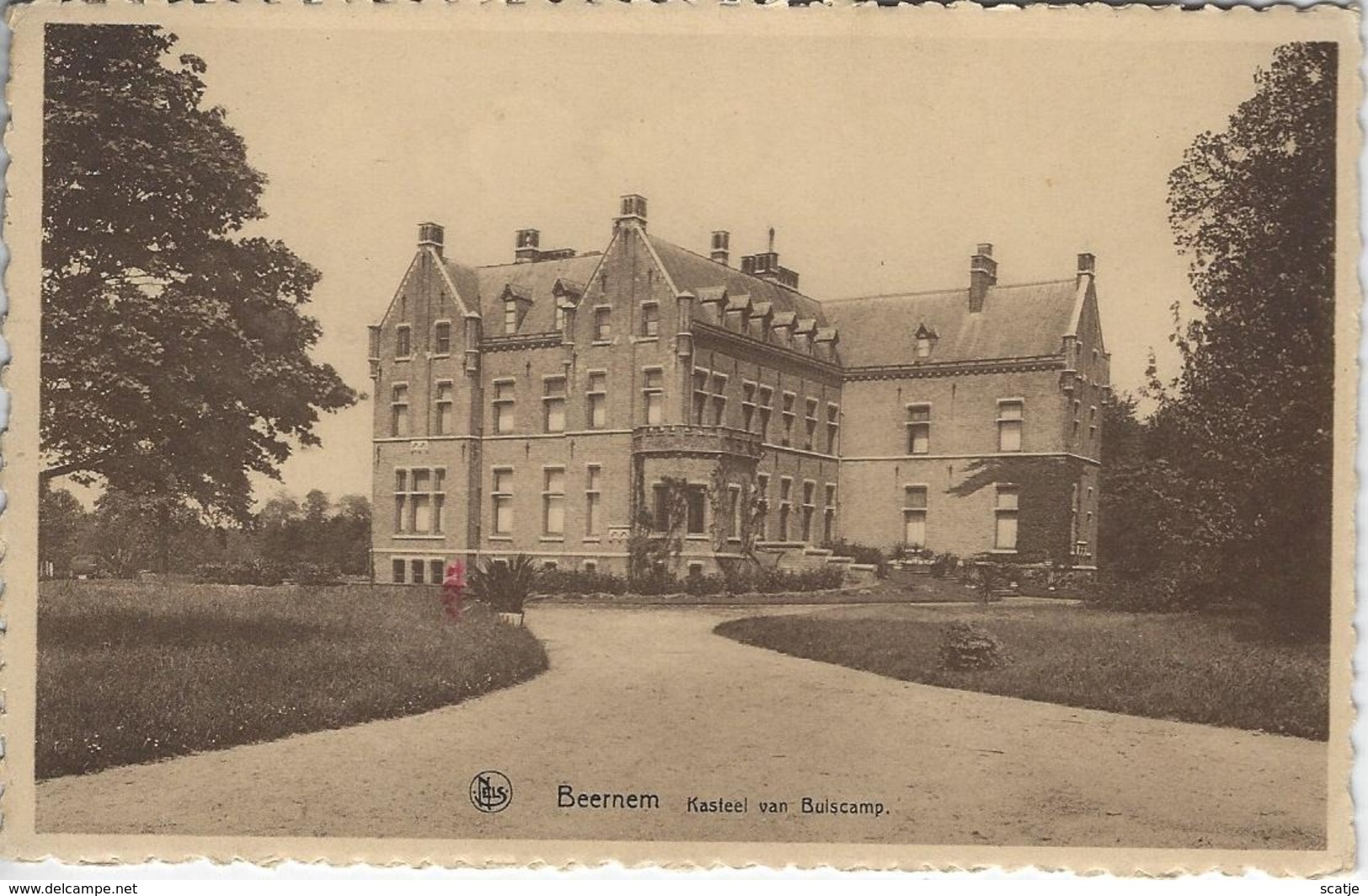 Beernem.  -   Kasteel Van Buiscamp.   -   1960  Naar  Gent - Beernem