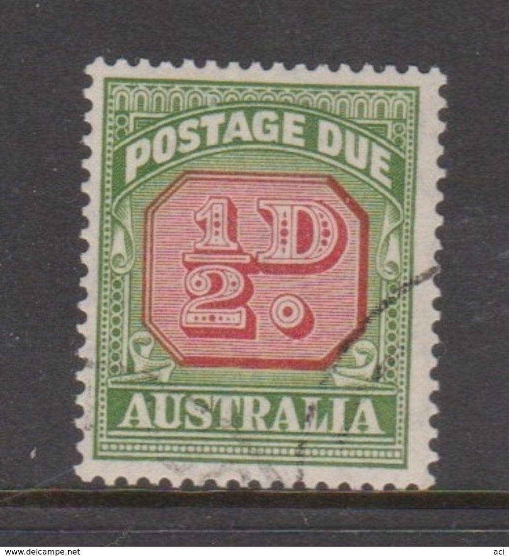 Australia D 119 1946-57 Postage Due Half Penny ,carmine And  Green,used - Strafport