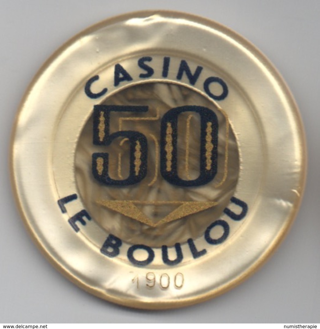 Jeton De Casino Le Boulou 50 Francs - Casino