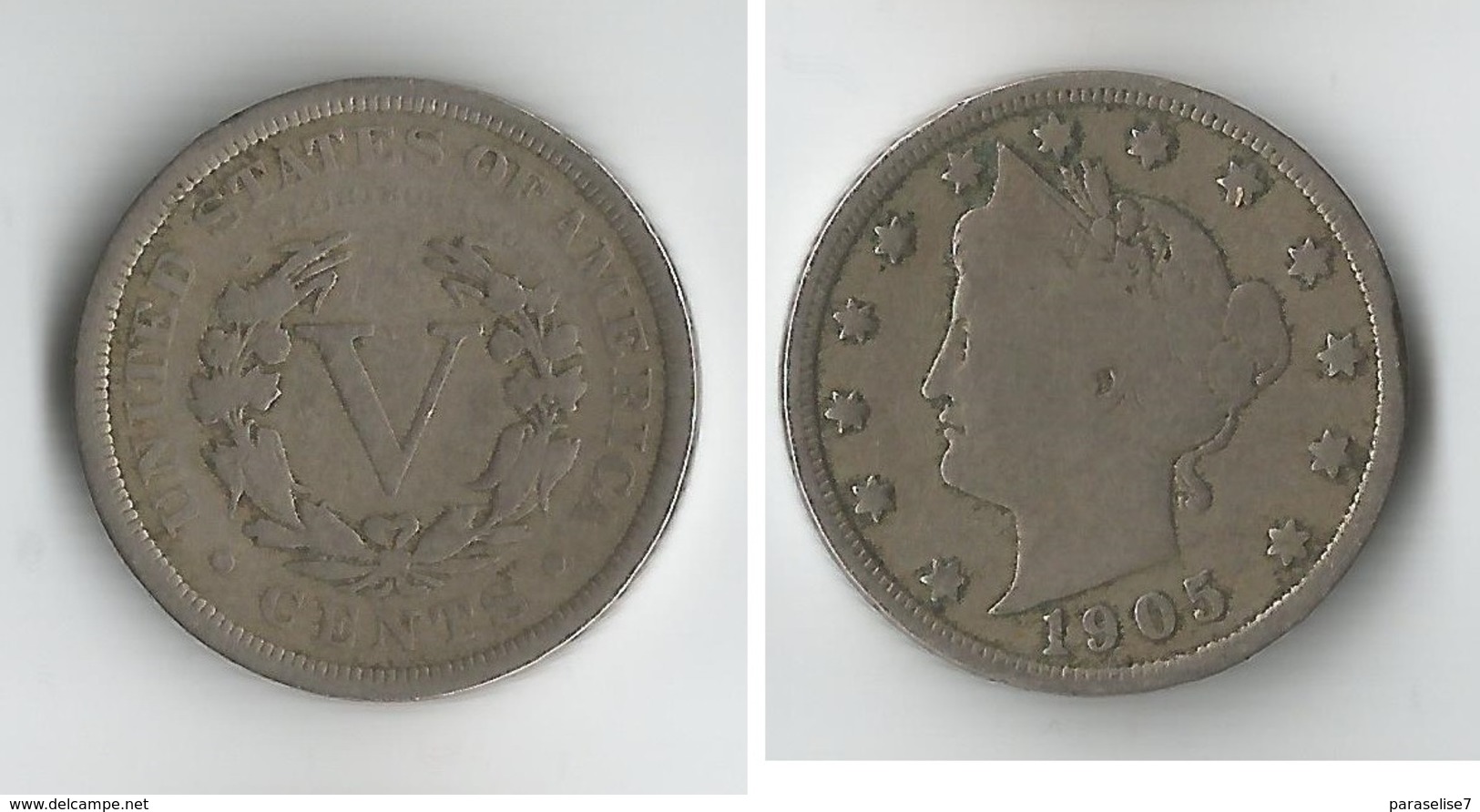 USA 5 CENT 1905 - 1883-1913: Liberty (Libertà)