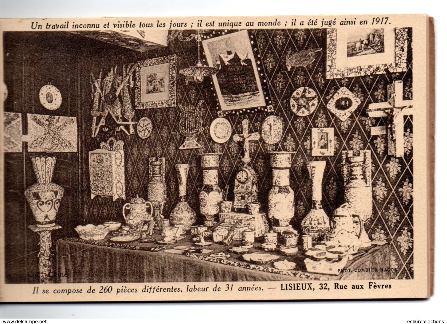 Thème. Poterie.Céramique.Faiencerïe.Briquetterie   Carnet De 12 Vues 2 En Photos Lisieux 14 (Voir Scan) - Industry