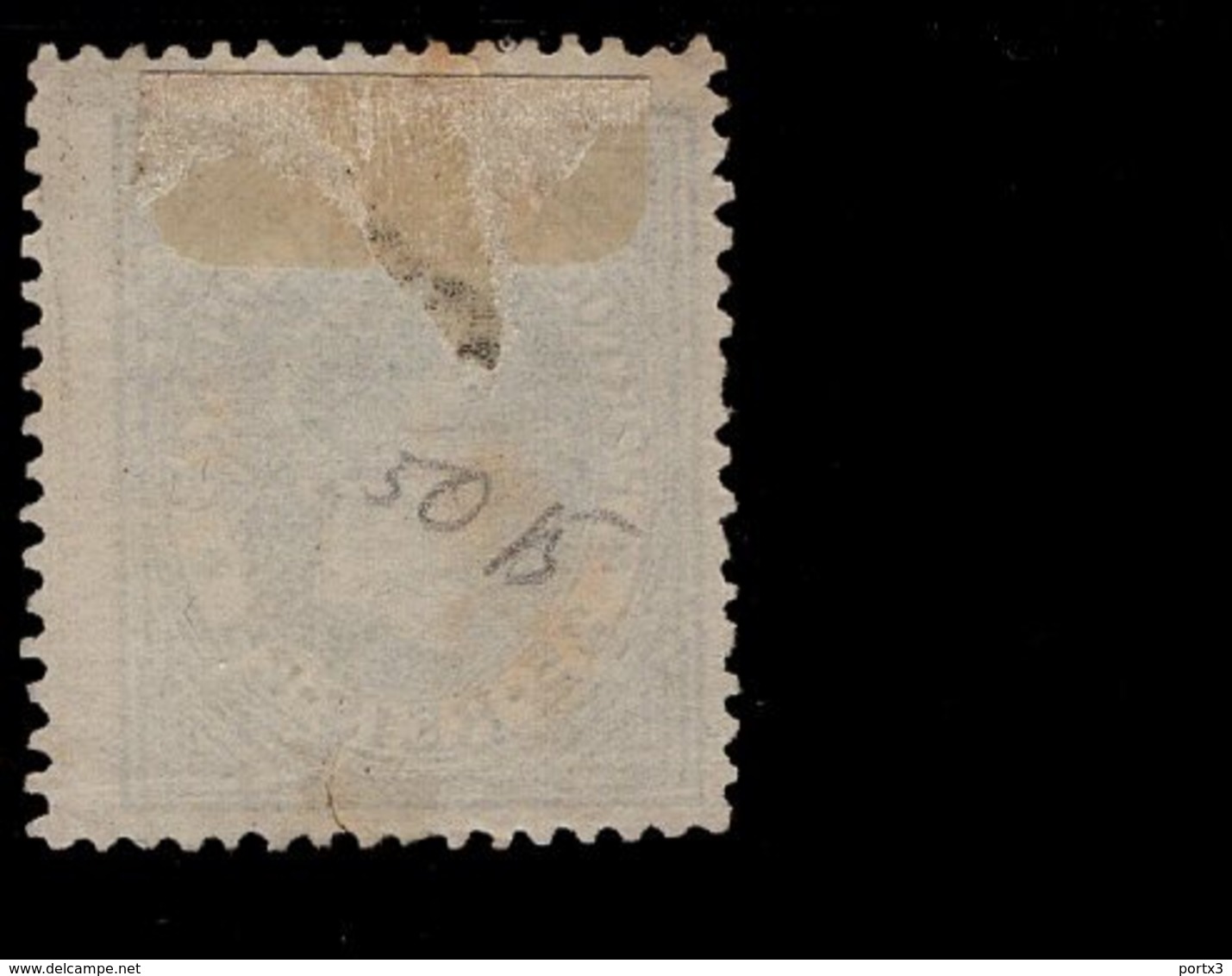 Por. 50 B König Luis I Without Gum (*) - Unused Stamps