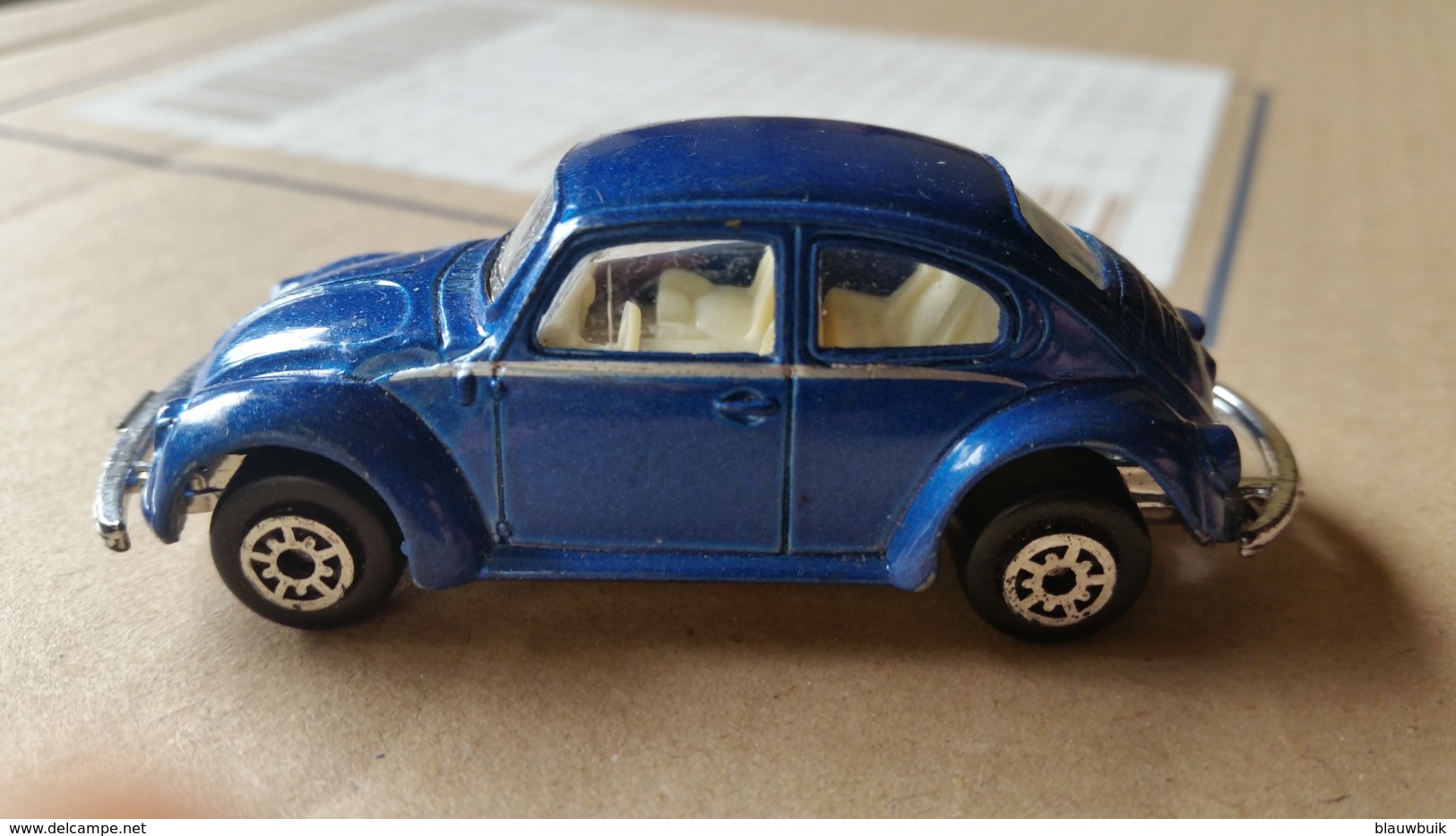 VW 1300 Beetle Bug Blue 1/64 Copie Maisto - Other & Unclassified