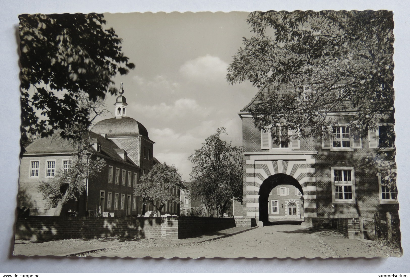 (11/3/40) Postkarte/AK "Ahaus I.W." Schloßfreiheit - Ahaus