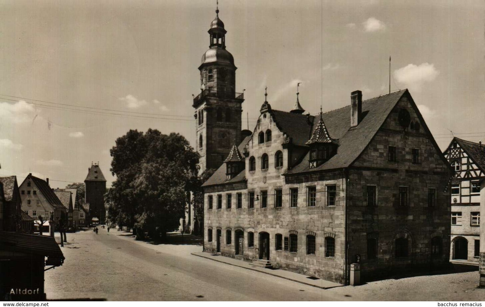 ALTDORF B.NBG. - Marktplatz Mit Rathaus Und Stadtkirche - Lauf