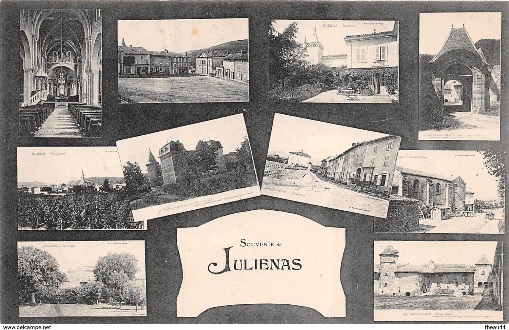 ¤¤  -    JULIENAS   -   Souvenir De .........    -  Multivues      -  ¤¤ - Julienas