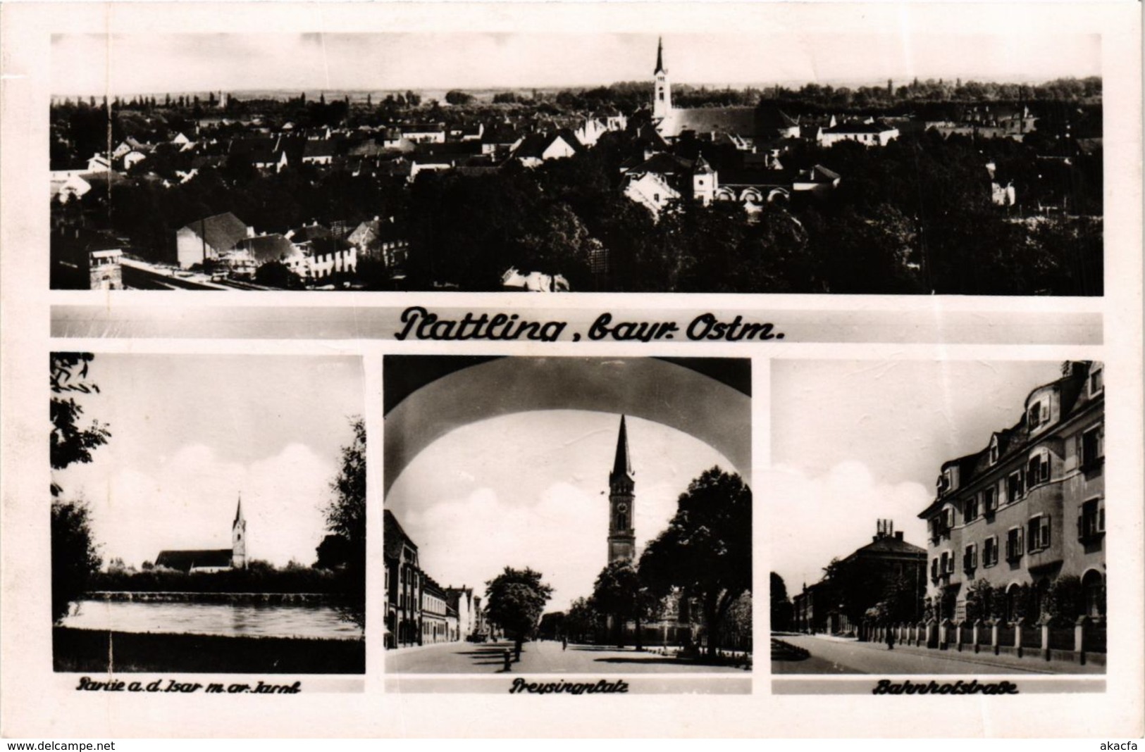 CPA AK Plattling Bayr.Ostmark GERMANY (892730) - Plattling