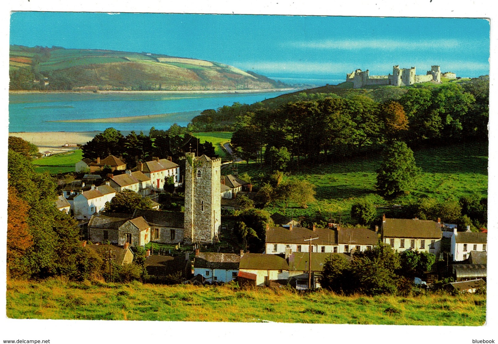 Ref 1330 - Postcard - View From The Hills - Llanstephen Village Carmarthenshire Wales - Carmarthenshire