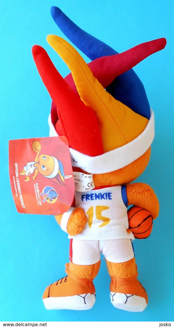 FIBA EuroBasket 2015. ( European Basketball Championship ) - Official Mascot Frenkie * LARGE SIZE * Basket-ball - Habillement, Souvenirs & Autres