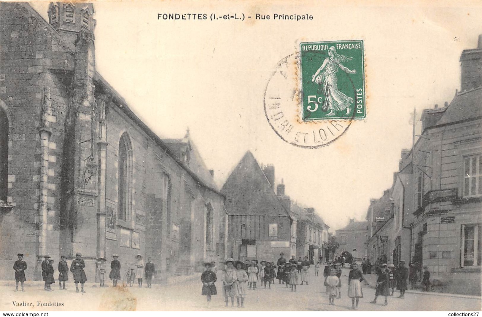 37-FONDETTES- RUE PRINCIPALE - Fondettes