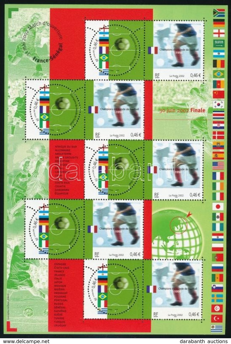 ** 2002 Labdarúgás Kisív,
Football Mini Sheet
Mi 3620-3621 - Autres & Non Classés