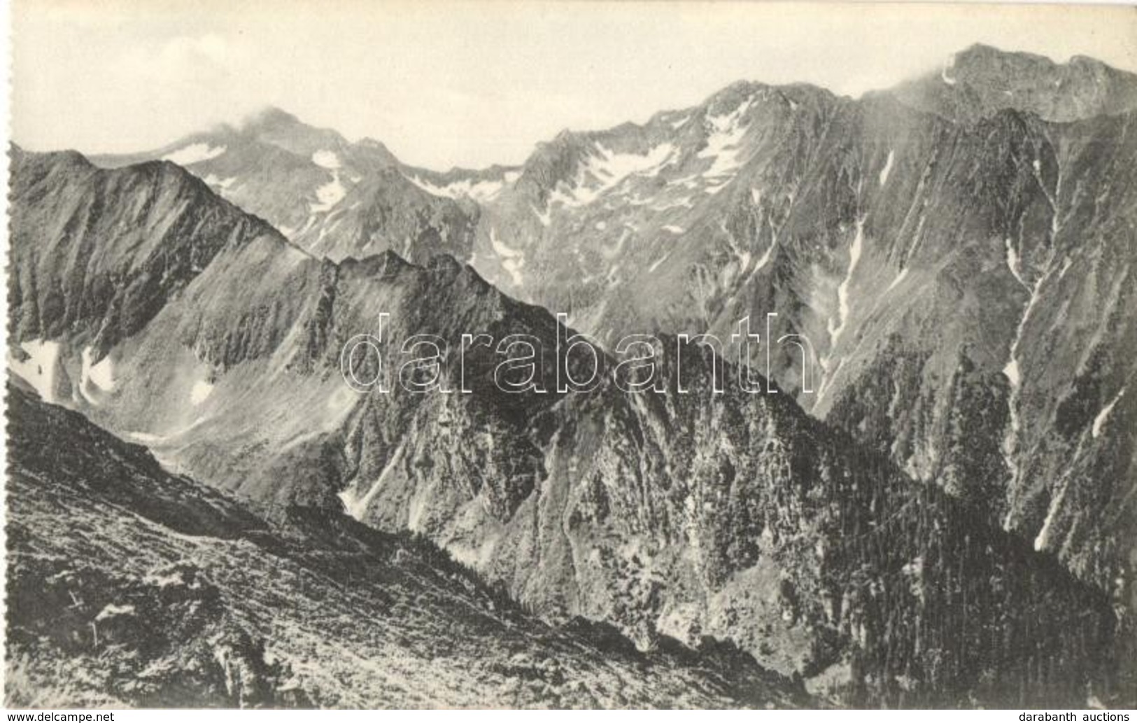 ** T2 Fogarasi-havasok (Fogarasi Kárpátok), Fogarascher Karpathen, Muntii Fagarasului; 'Tornyok' Nagy-Árpásnál / Die Tür - Ohne Zuordnung