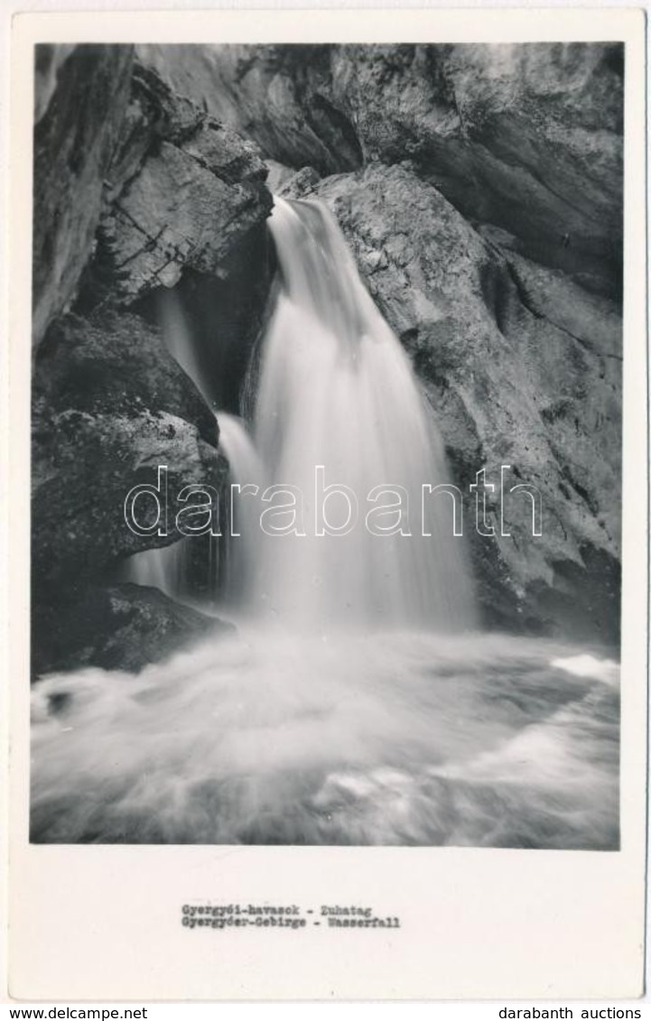 ** T2 Gyergyói-havasok, Gyergyóer-Gerbige, Muntii Giurgeu; Vízesés A Békási Szorosban / Wasserfall / Waterfall, Vákár Lá - Ohne Zuordnung