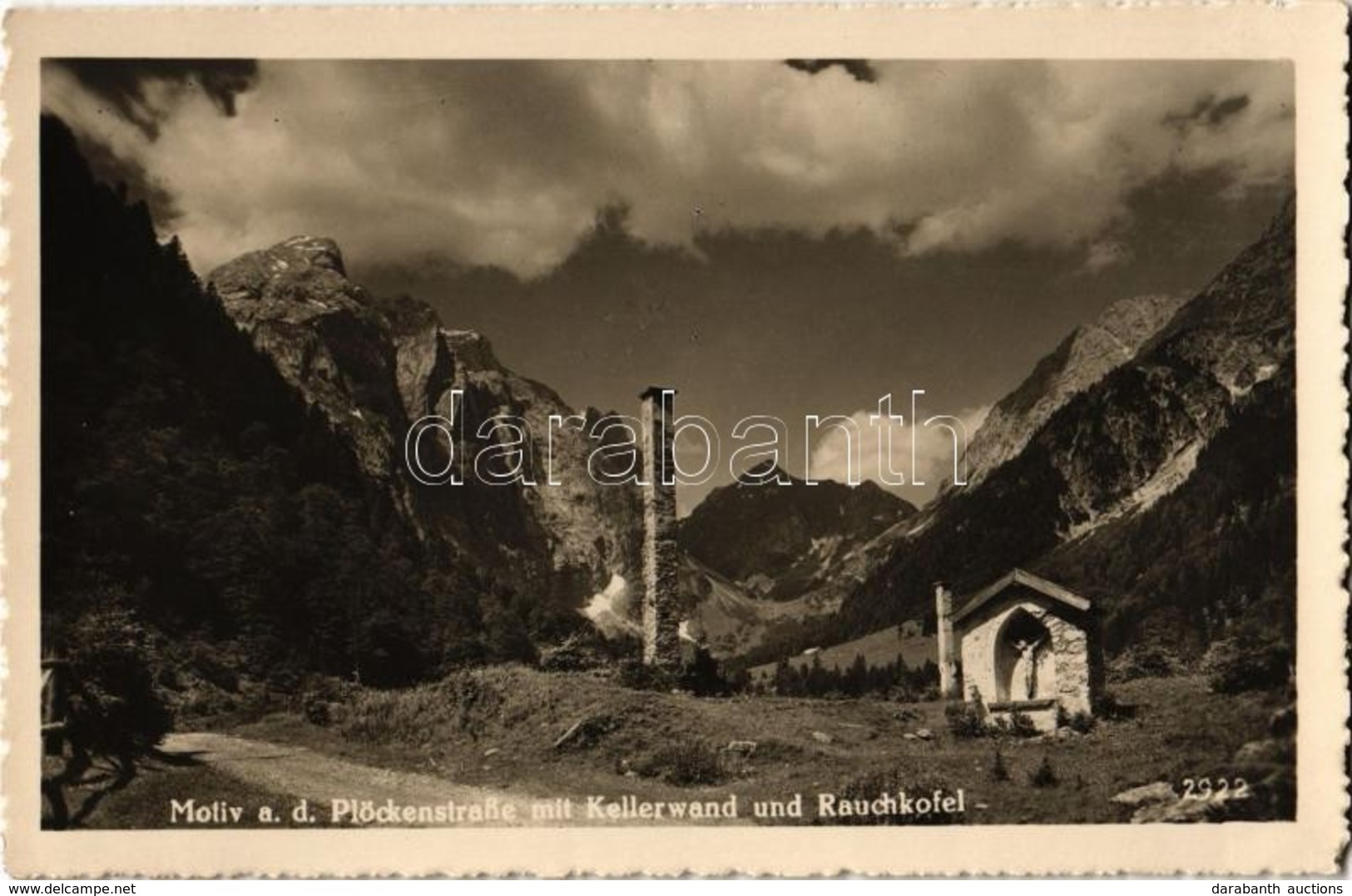 ** T2 Plöckenstrasse Mit Kellerwand Und Rauchkofel / Mountain Pass - Non Classés