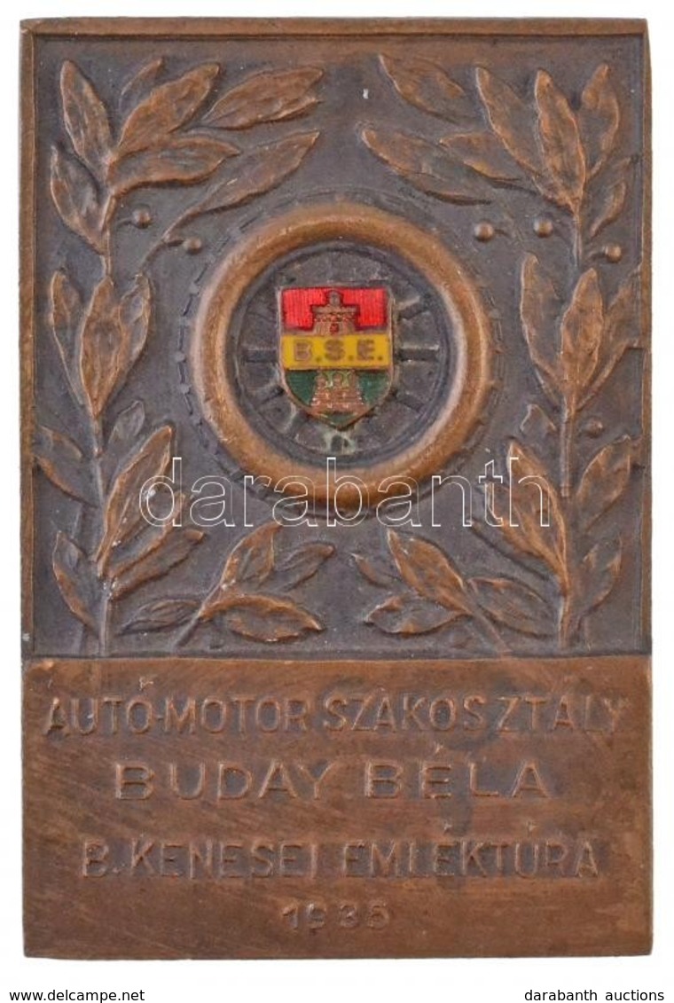 1935. 'BSE (Budapesti Sport Egylet) Autómotor Szakosztály Buday Béla B. Kenesei (Balatonkenesei) Emléktúra 1935' Egyolda - Non Classés